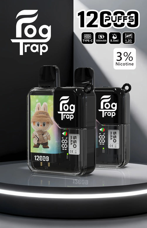 Fog trap 12000口抛棄式電子煙-LABUBU & 蠟筆小新聯名款