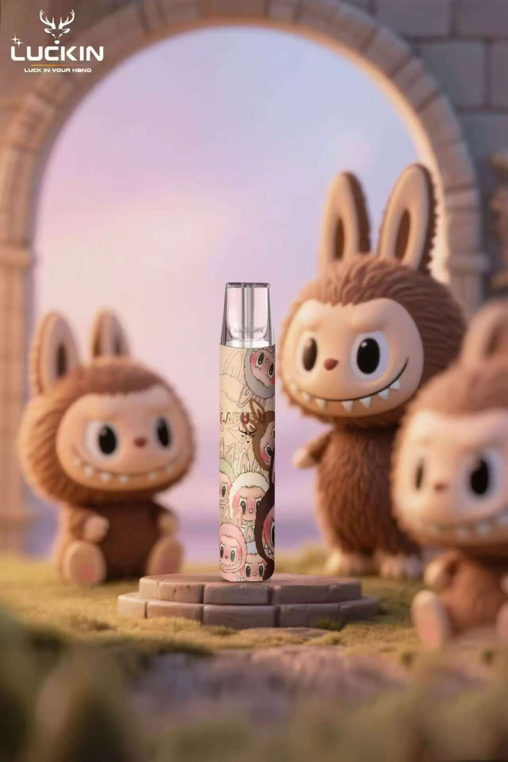 Luckin 幸運主機｜Labubu 聯名款｜幸運煙桿｜全新上市