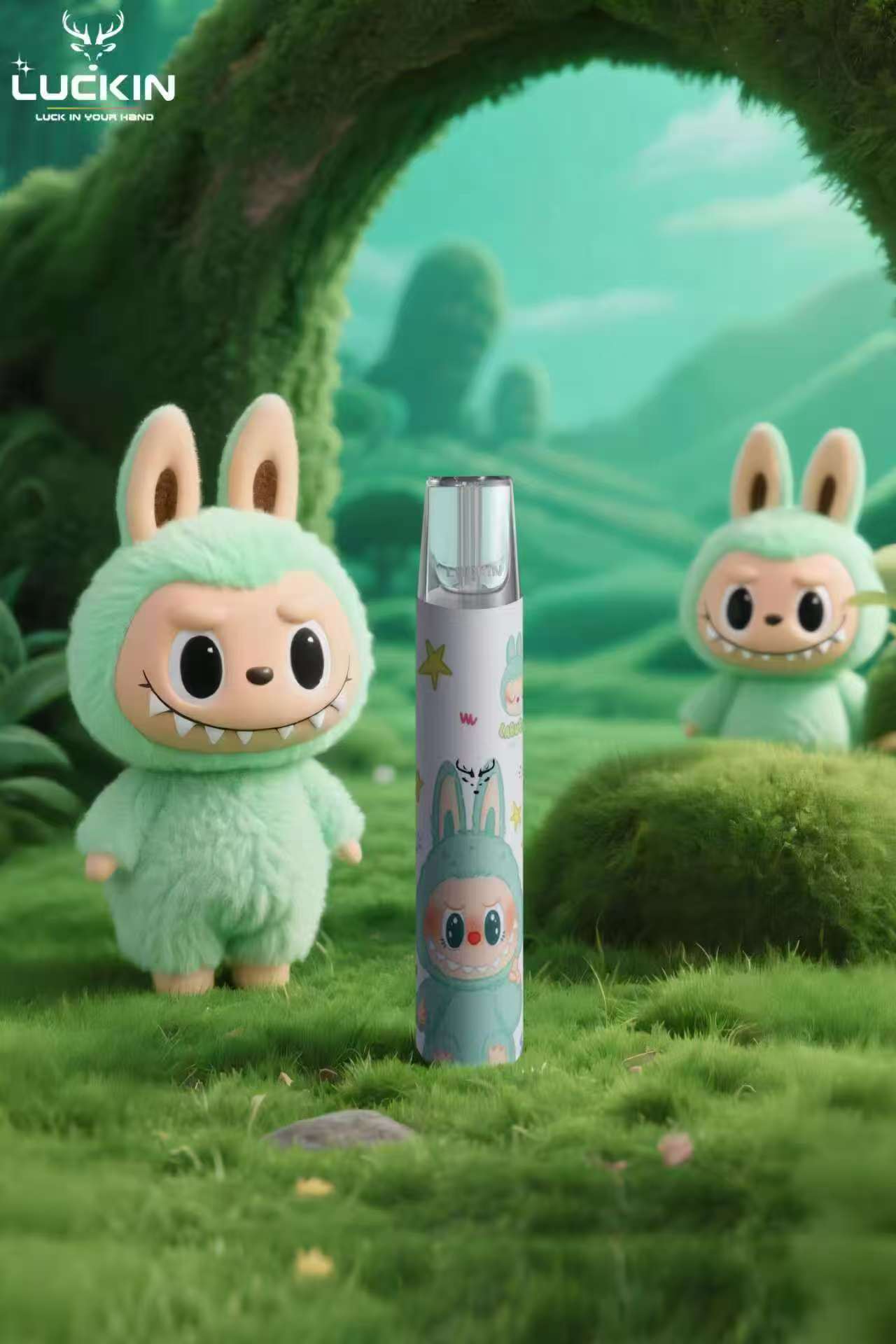 Luckin 幸運主機｜Labubu 聯名款｜幸運煙桿｜全新上市